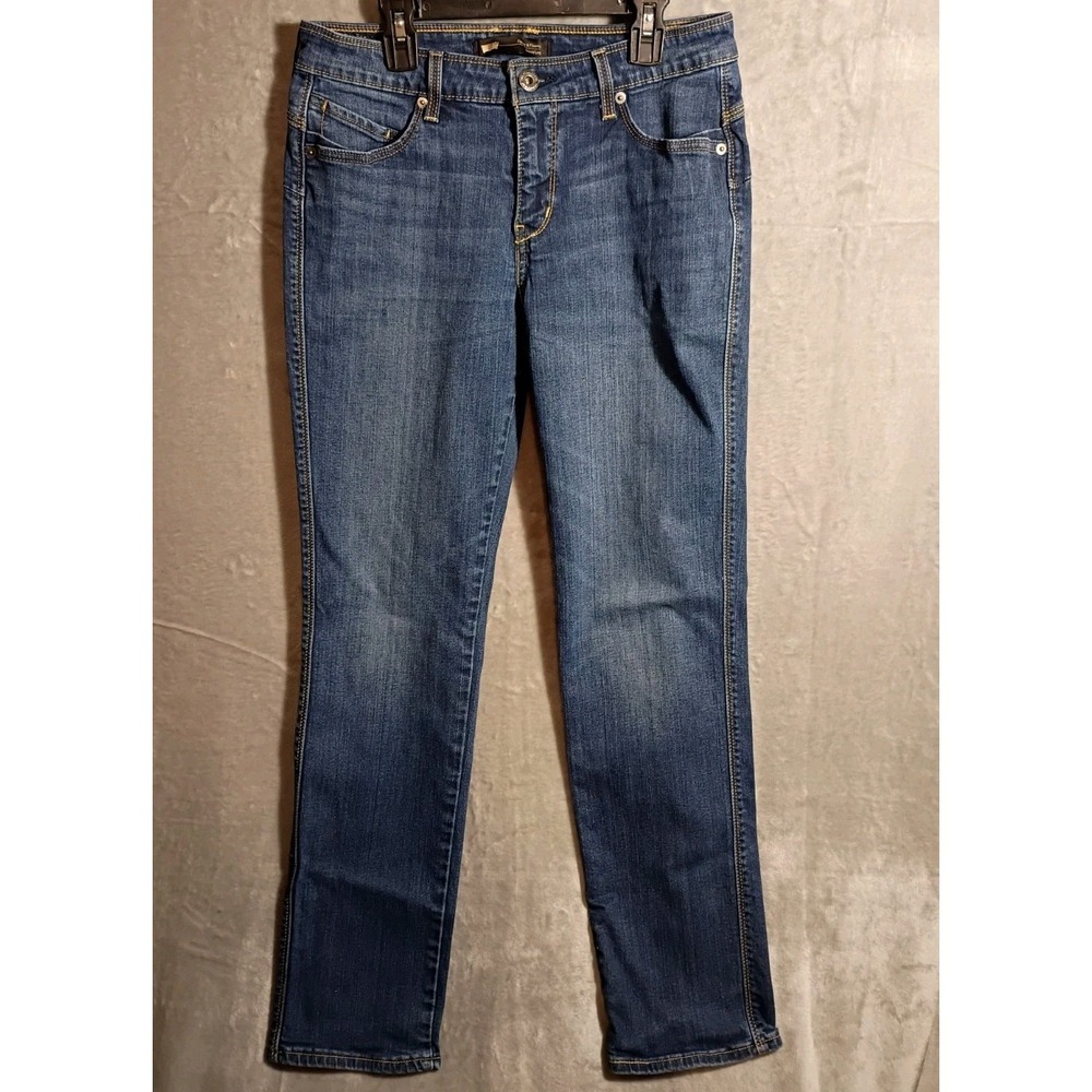 Levi's Women Blue Stretch‎ Flatters & Flaunts Skinny Fit Jeans 10M